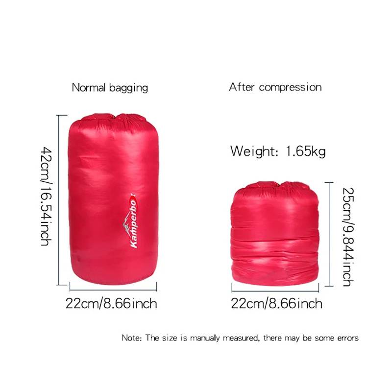 Kamperbox Winter Ultralight Sleeping Bag Winter Camping Equipment CW1100