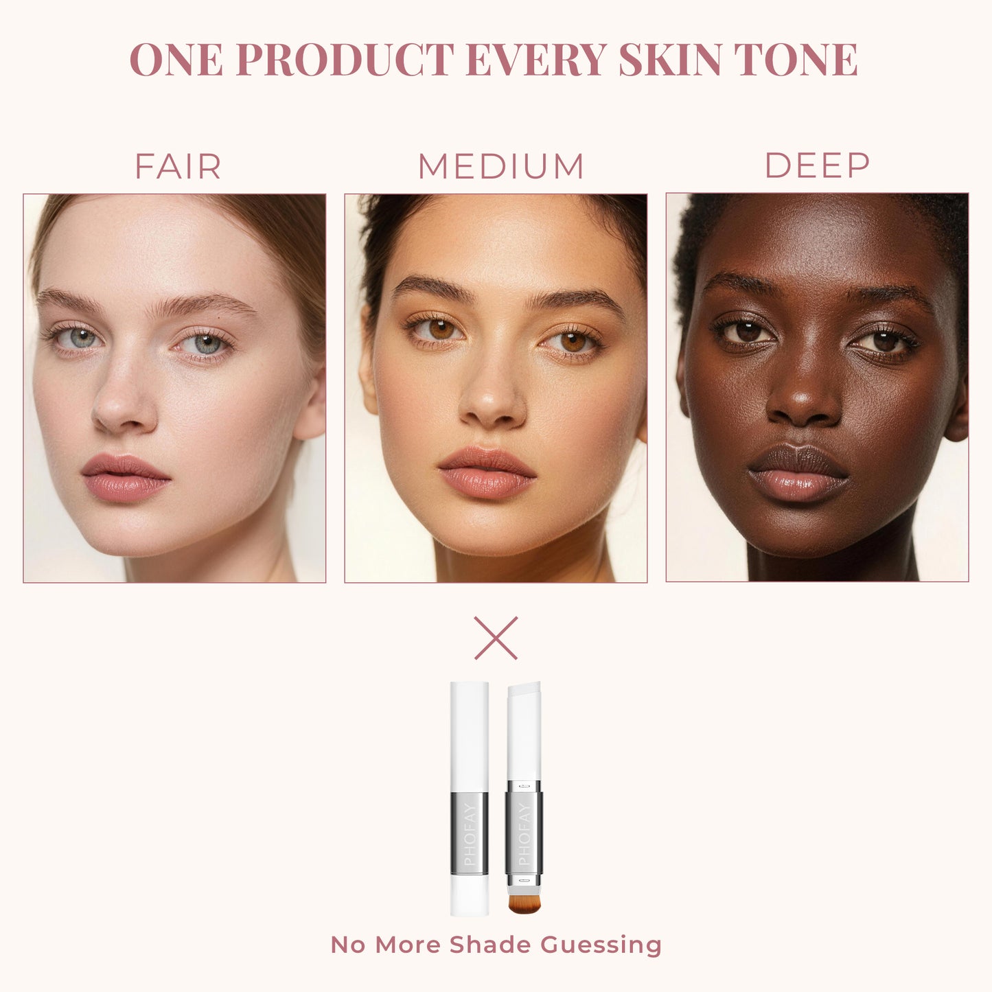 PHOFAY Color-Adjust Foundation Stick