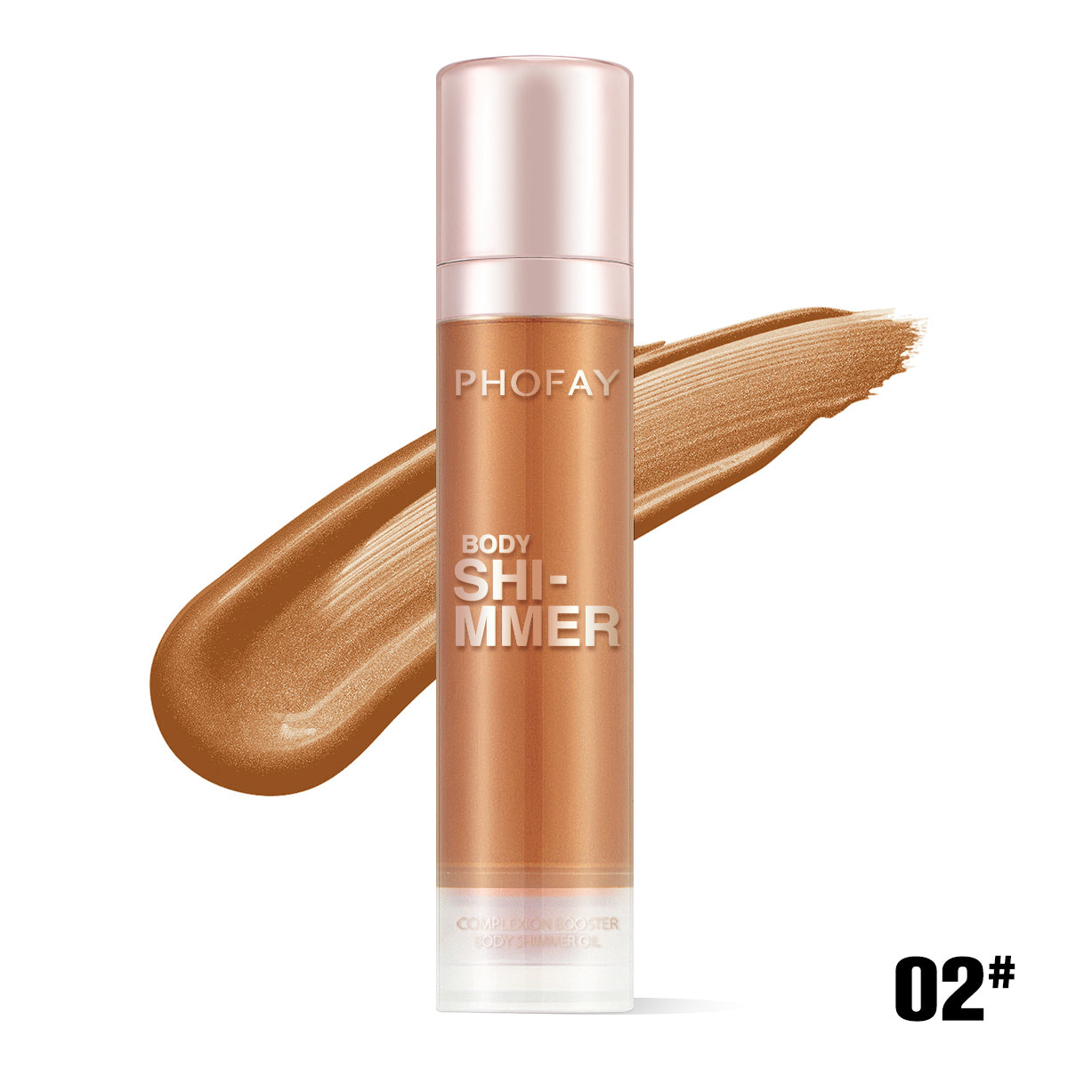 PHOFAY Body Glow Shimmer Oil