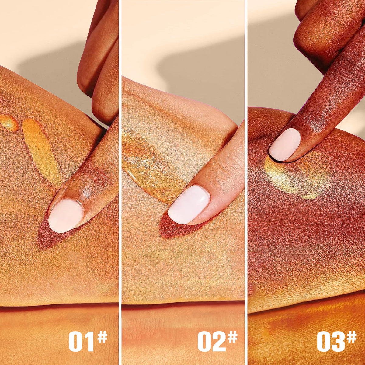 PHOFAY Body Glow Shimmer Oil