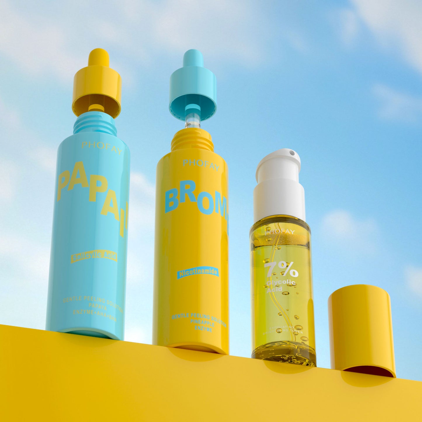 PHOFAY Brightening Exfoliating Set