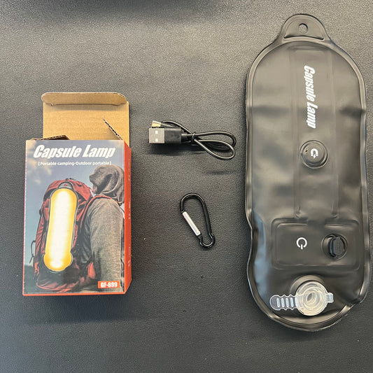 Folding Magnetic Inflatable Camping Lantern