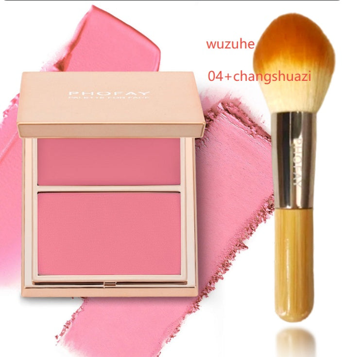 PHOFAY Cream & Powder Blush Duo