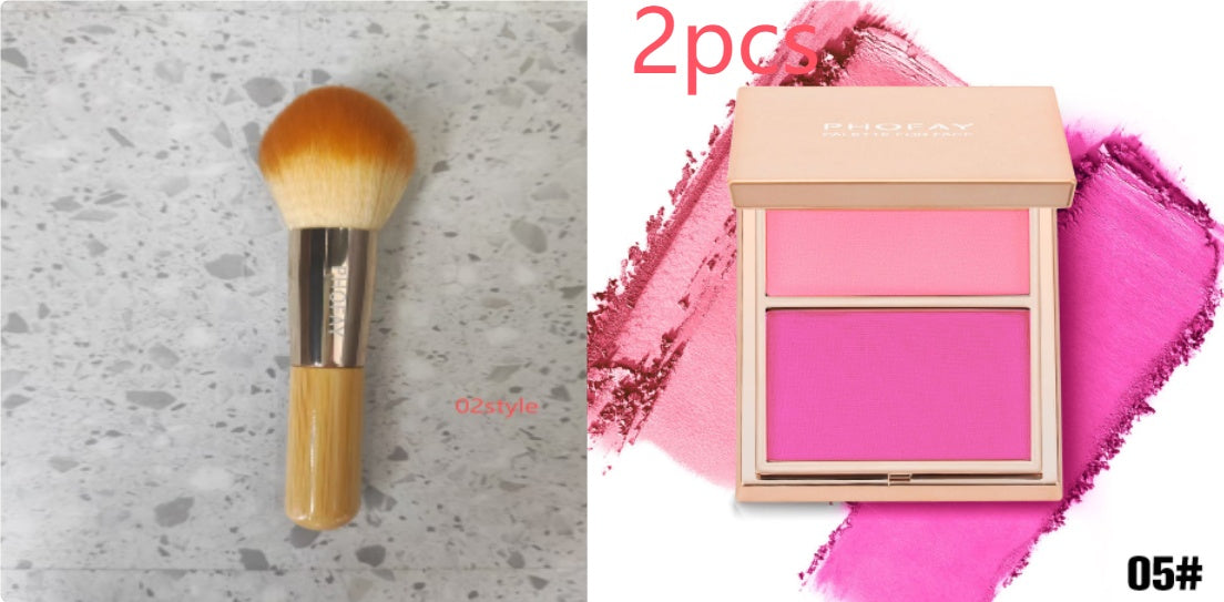 PHOFAY Cream & Powder Blush Duo