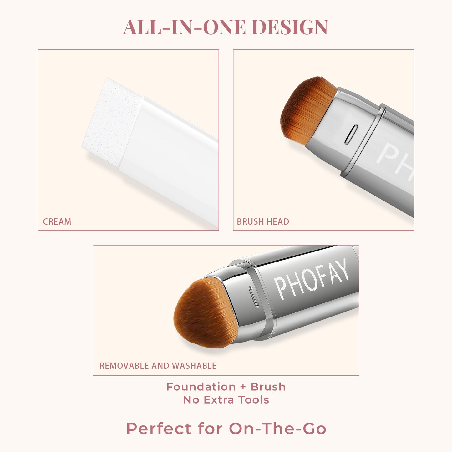 PHOFAY Color-Adjust Foundation Stick