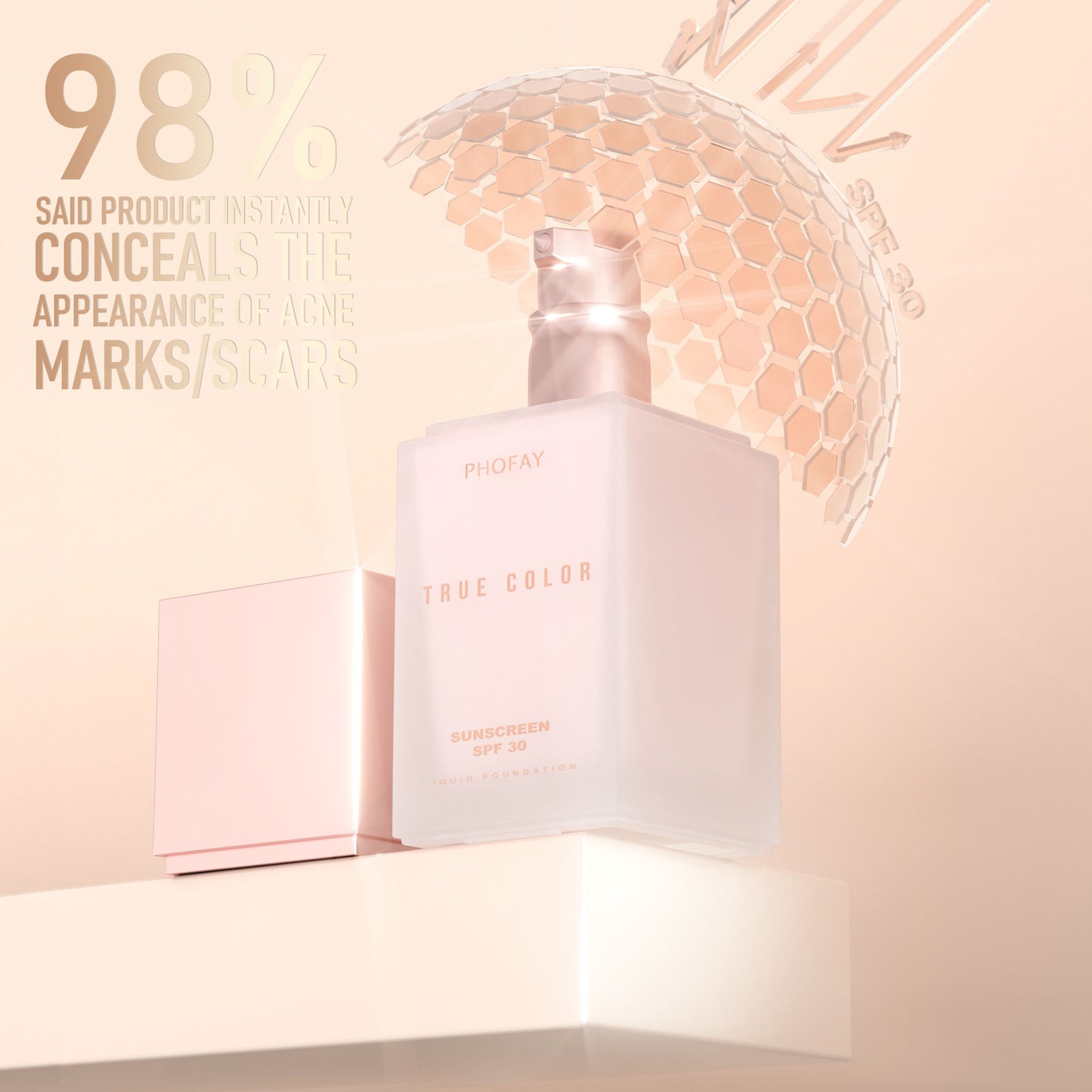 PHOFAY Matte Liquid Foundation SPF 30